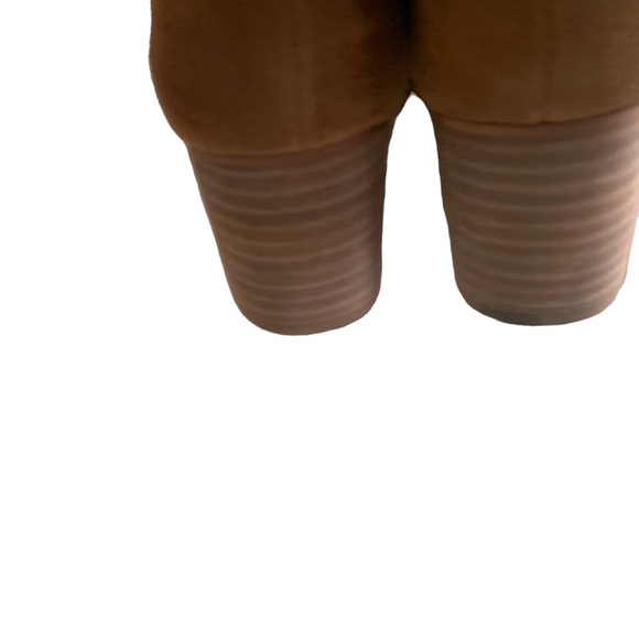 GIANNI BINI PEEP TOE SUEDE SHOES - Picture 9 of 12